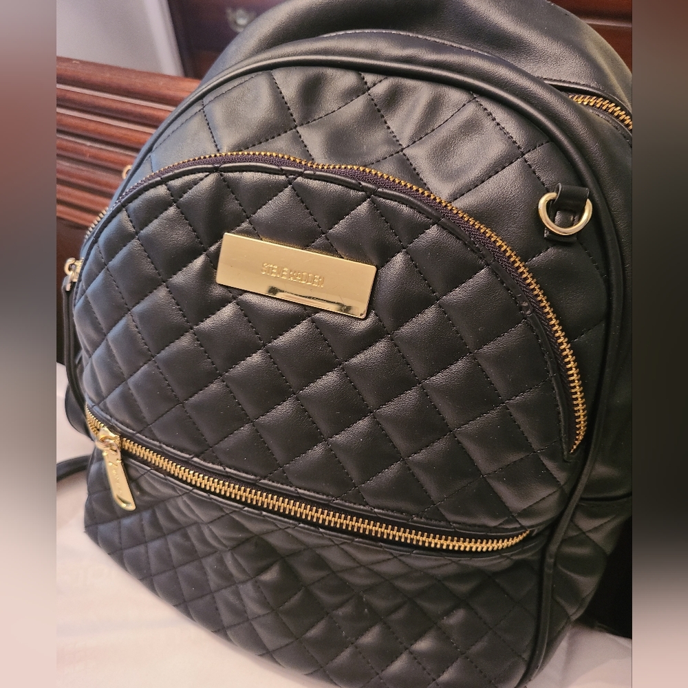 Steve Madden quilted backpack